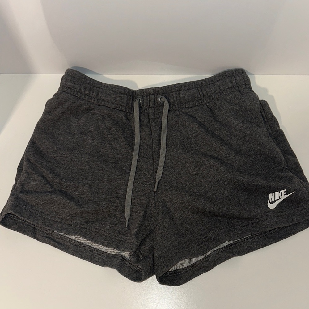 Nike Women's Charcoal Athletic Shorts